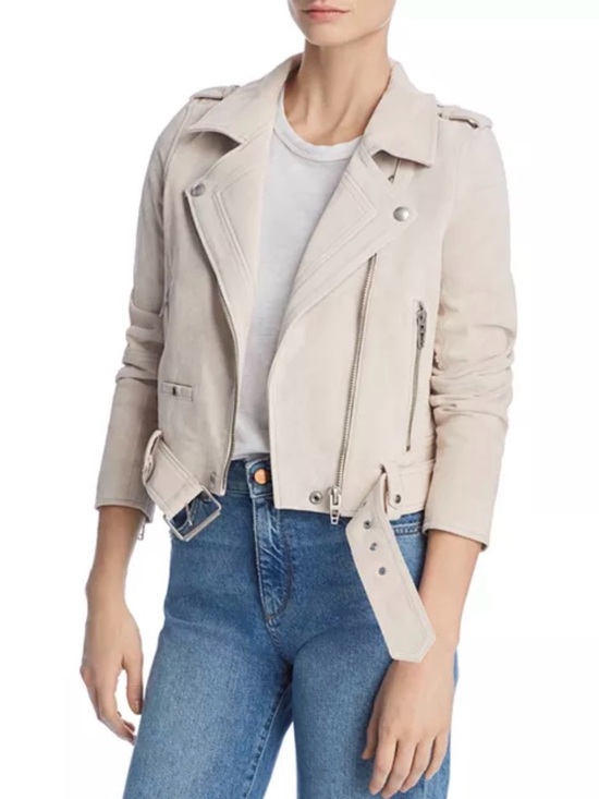 Blank NYC Jackets & Blazers - BLANK NYC Suede Moto Jacket